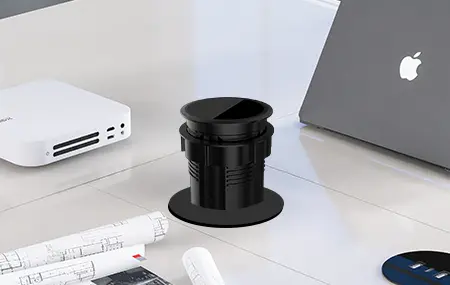 A altura do soquete de mesa é apropriada