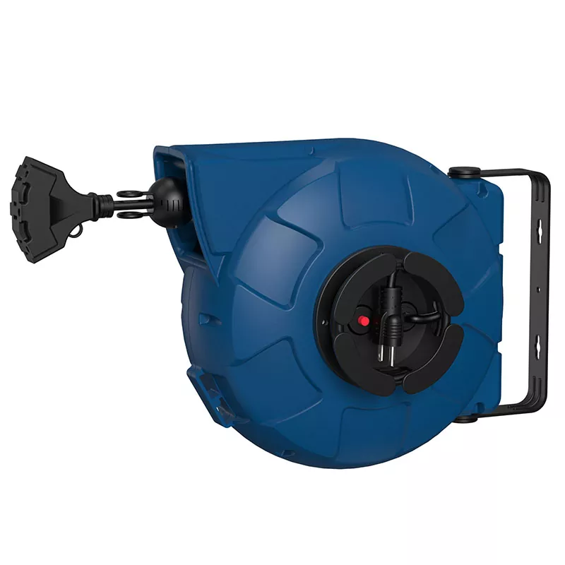 O carretel de cordão retrátil pode ser conectado a aparelhos elétricos de alta potência?