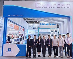 Vitrine de Kaifeng Electric na 137th Canton Fair