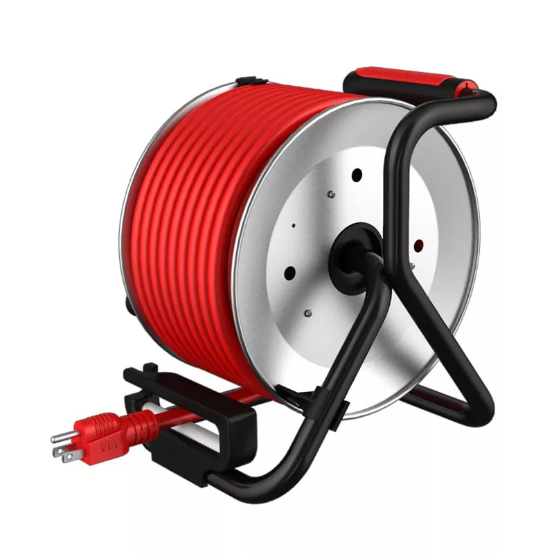 3 pontos de venda USB4A Metal Cord Reel 50ft