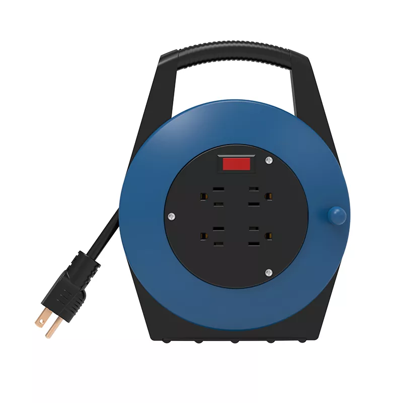 4 saídas USB Cord Cord Reel 20ft