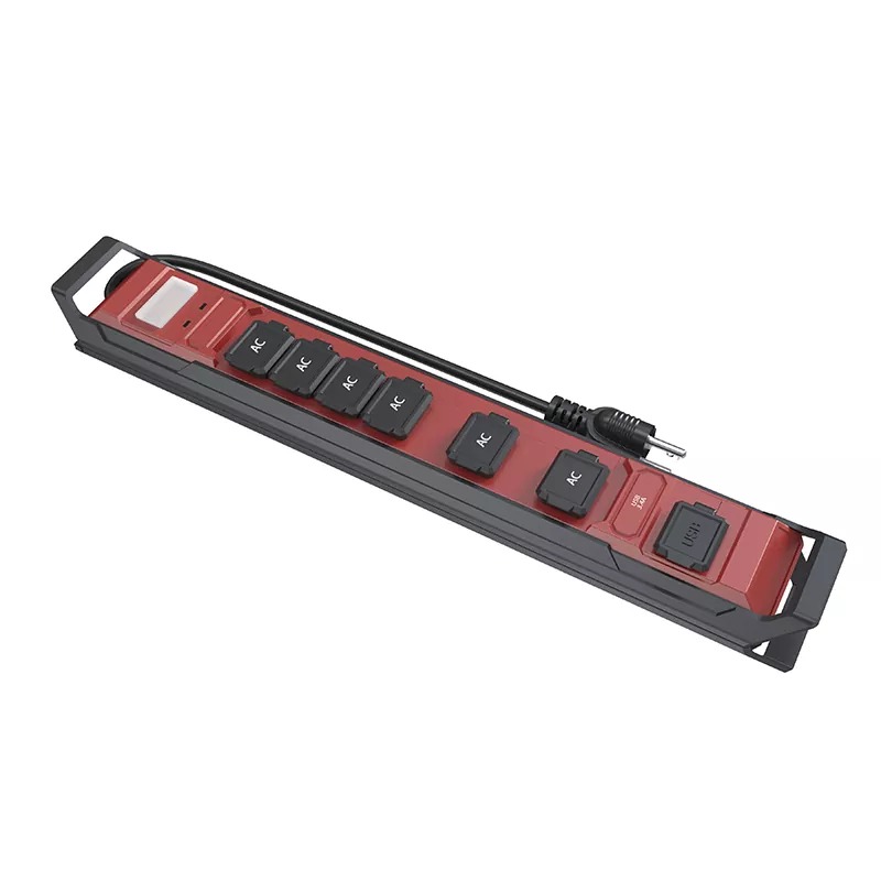 6 tomadas à prova d'água USB 3.4a Power Strip 6 tomadas à prova d'água USB 3.4a Power Strip